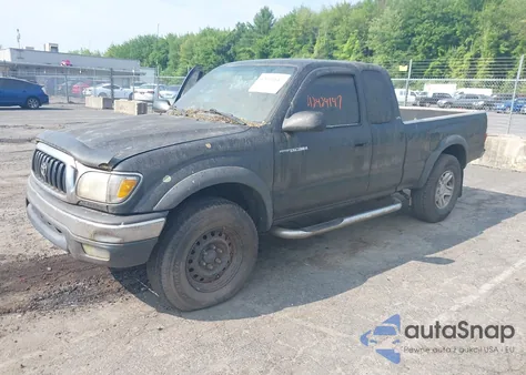 2001 Toyota Tacoma Xtracab from USA, damaged, VIN 5TEWM72N41Z773216